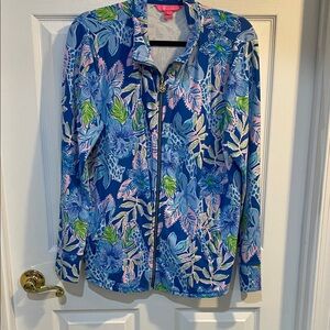 Lilly pulitzer leona jacket xl